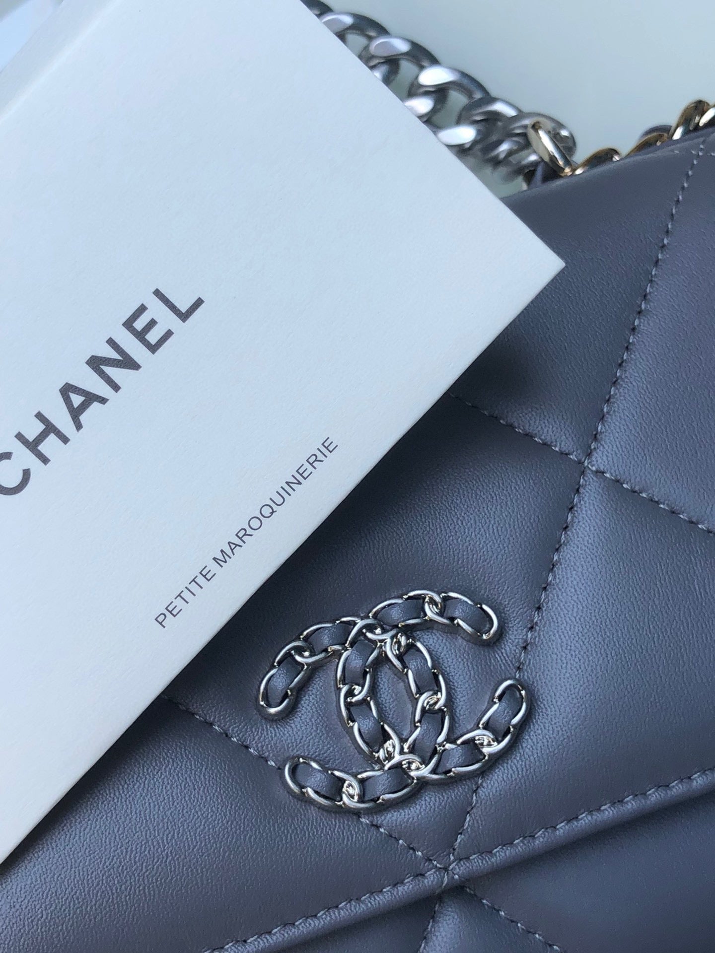 CHANEL 19 WALLET ON CHAIN 0957