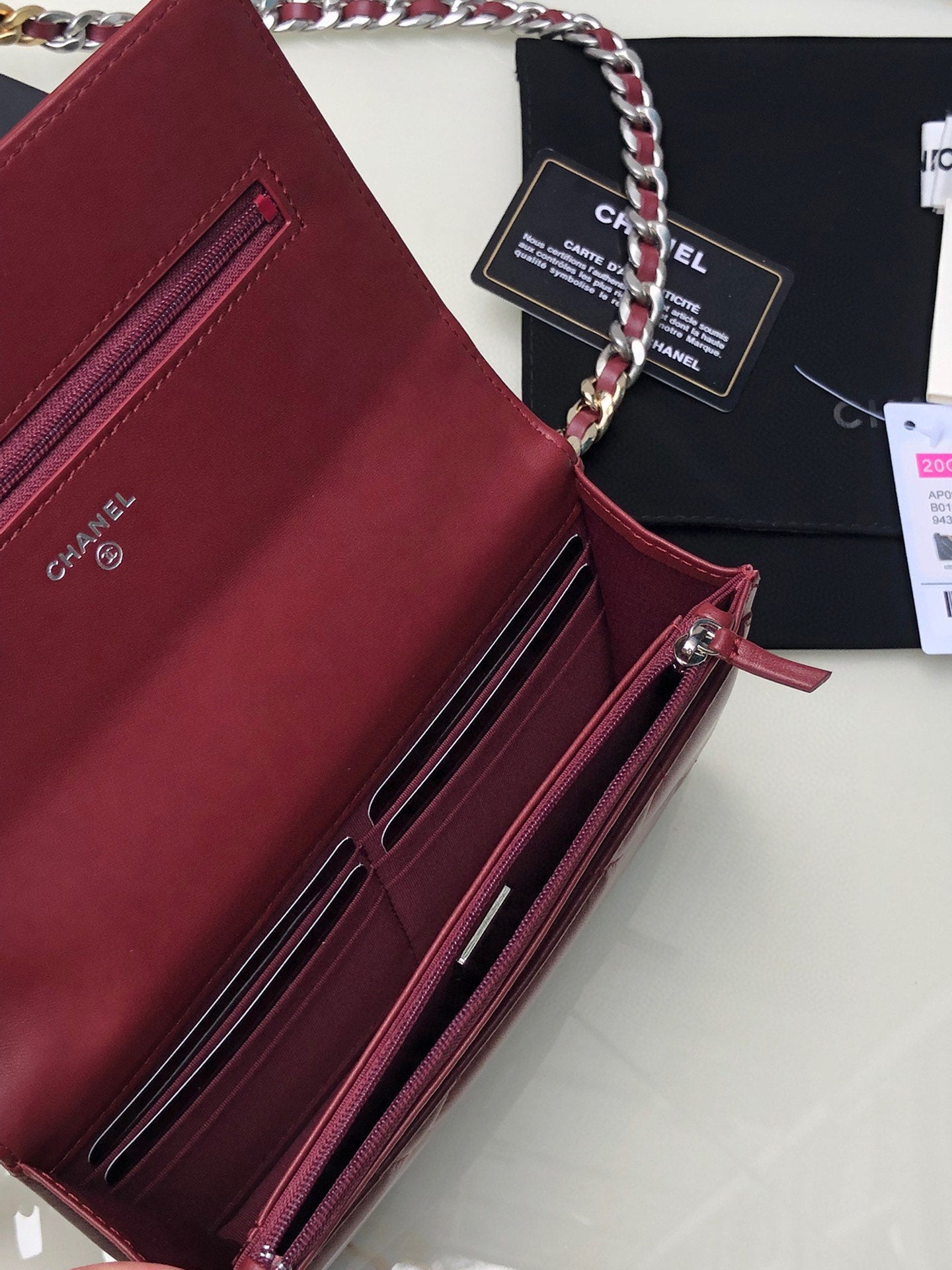 CHANEL 19 WALLET ON CHAIN 0957