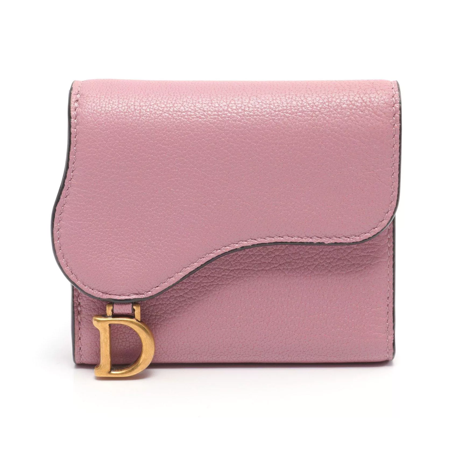 【ディオール】SADDLEサドルロータスウォレット☆レザーミニ財布