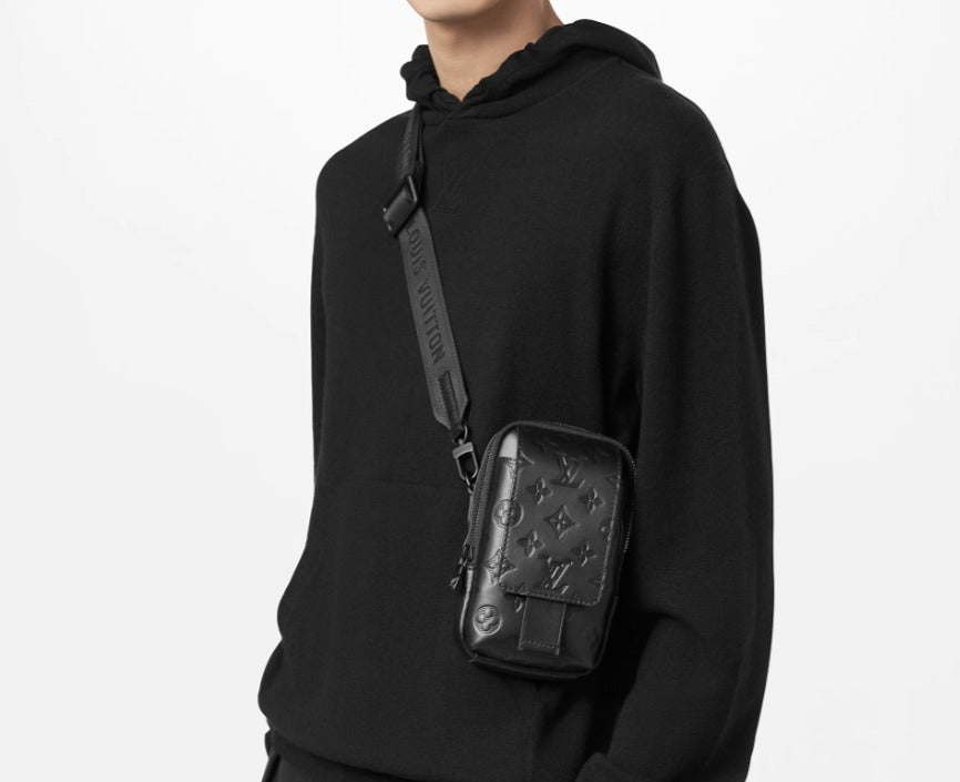 【収納力抜群】★Louis Vuitton ダブル・フォンポーチ ミニショルダ