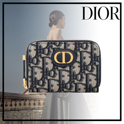 【DIOR】30 MONTAIGNE VOYAGEUR スモール ジップコインケース【2023新しい商品】
