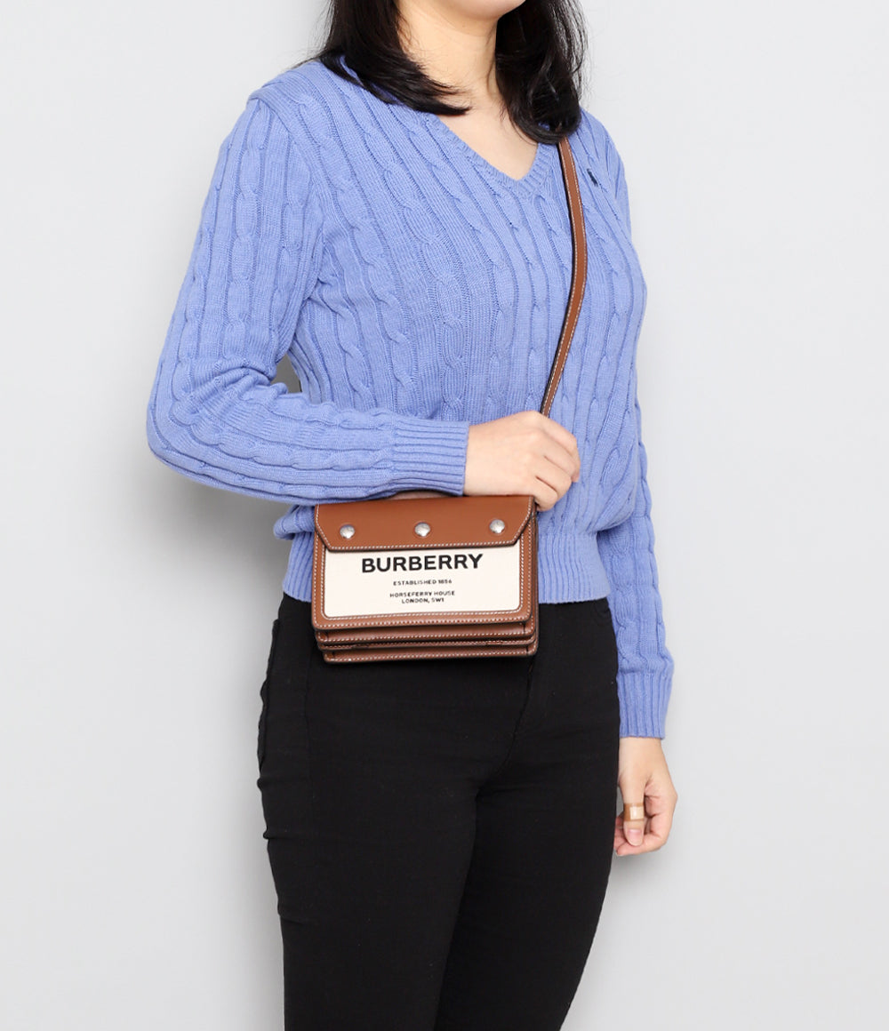 Burberry Mini Horseferry Print タイトルバッグ
