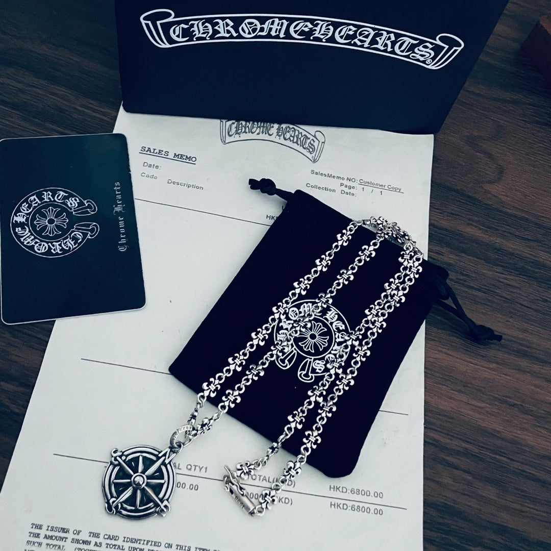 【CHROME HEARTS】ネックレス、新しいネックレス万能シンプルファッションオーナメント