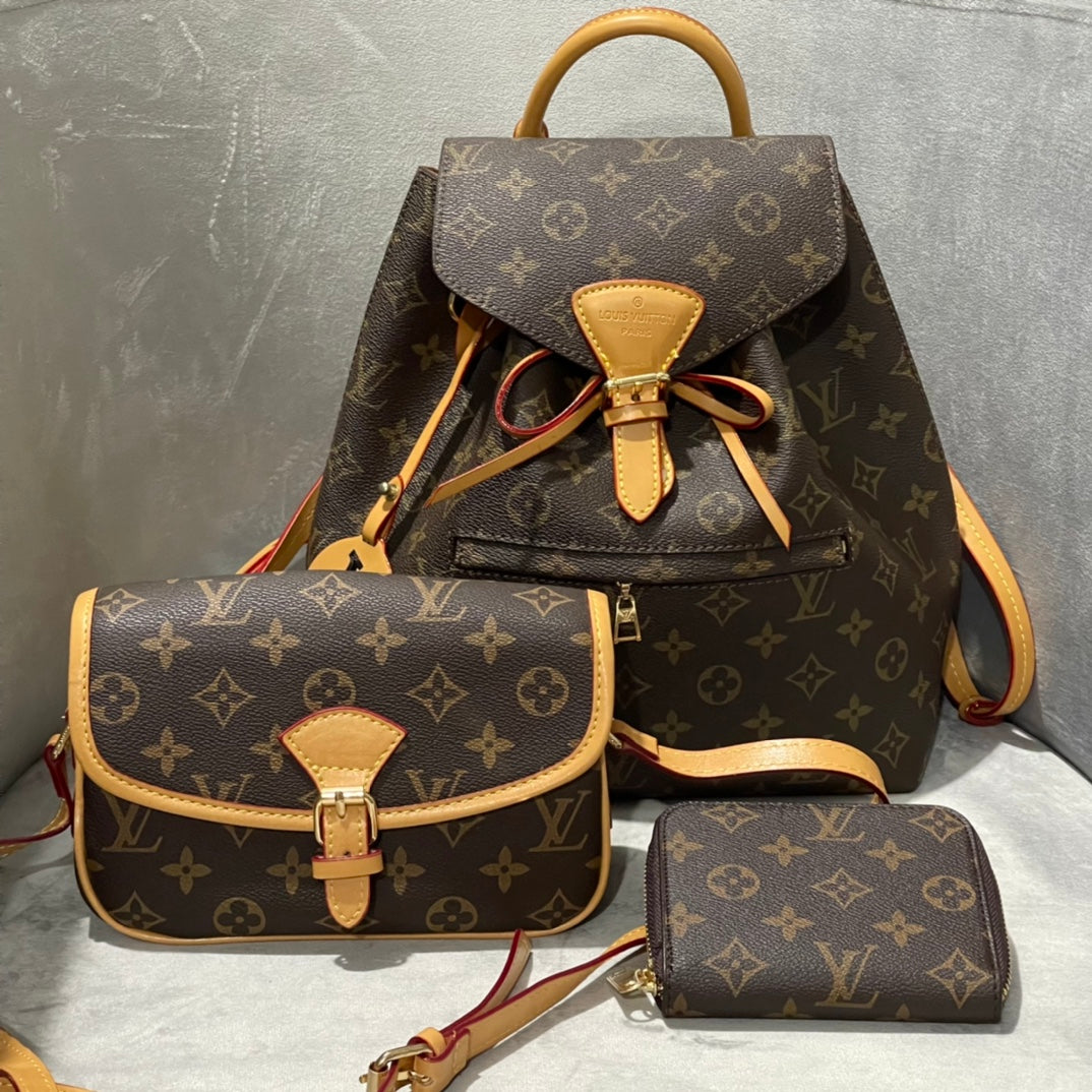 【LOUIS VUITTON】【大人気定番商品♪】LOUISVUITTON 古い花3点セット お得