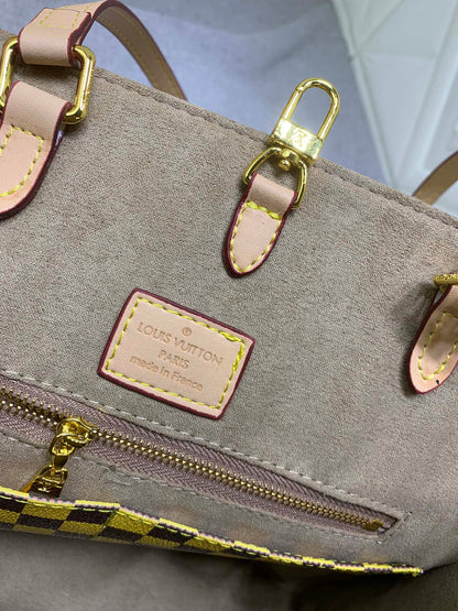 【LOUIS VUITTON】LV 新品ONTHEGO ミディアム ハンドバッグ