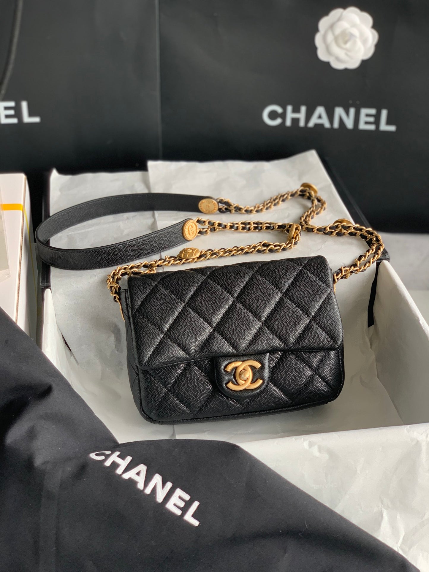 Chanel MINI CLASSIC FLAP BAG 3369