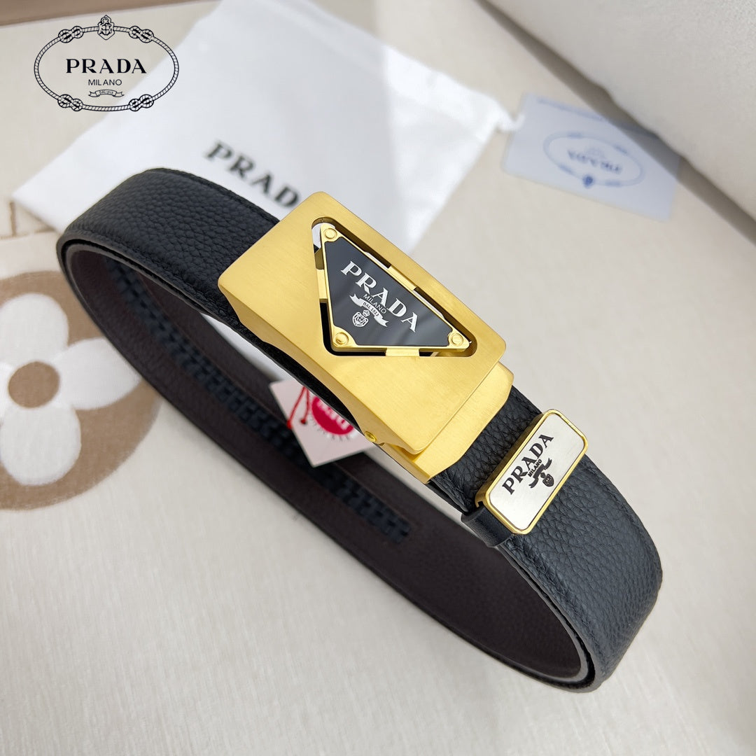 【PRADA】(プラダ) 3.5cmベルト メンズ