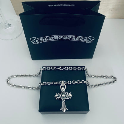 【CHROME HEARTS】クロムハーツ、新しいネックレス万能シンプルファッションオーナメント