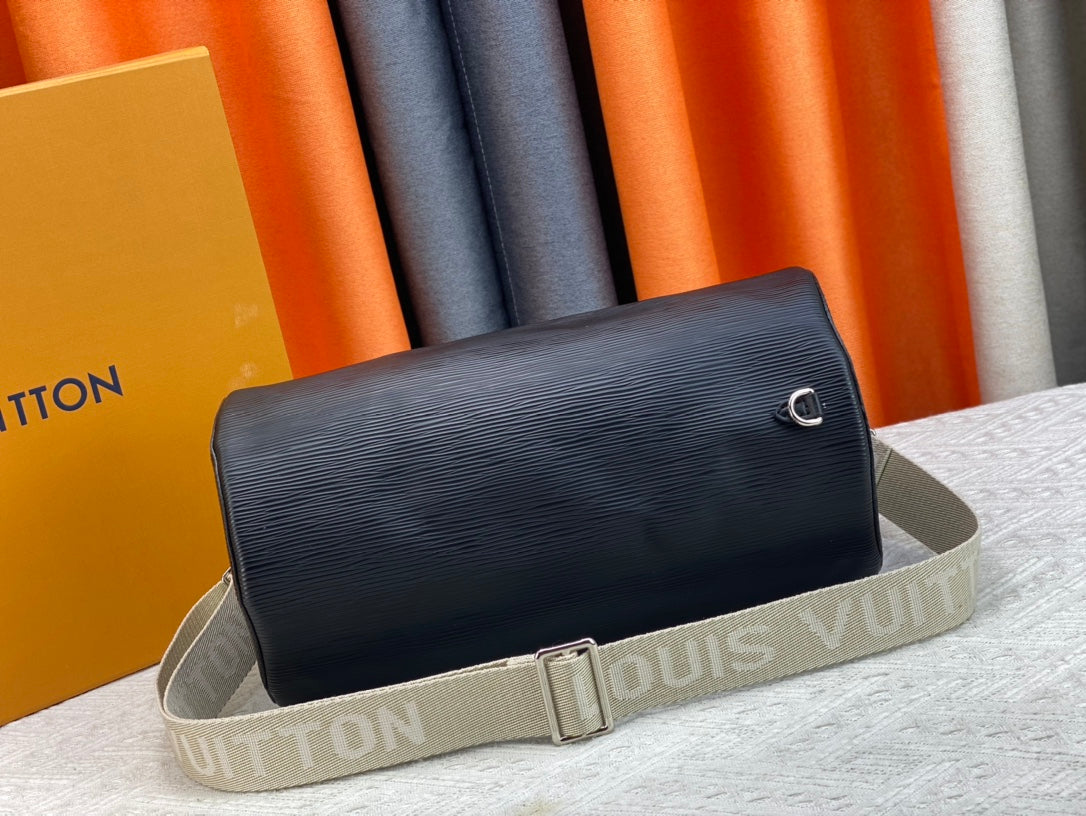 Louis Vuitton◇SoftPolochon ソフト筒型バッグ M46691
