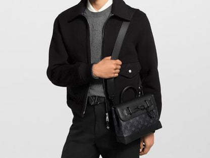 【国内発送】Louis Vuitton スティーマー PM ハンドバッグ モノグラム・エクリプス