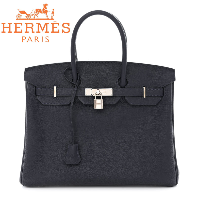 HERMES エルメス バーキン 25cm トゴ ブラック シルバー金具