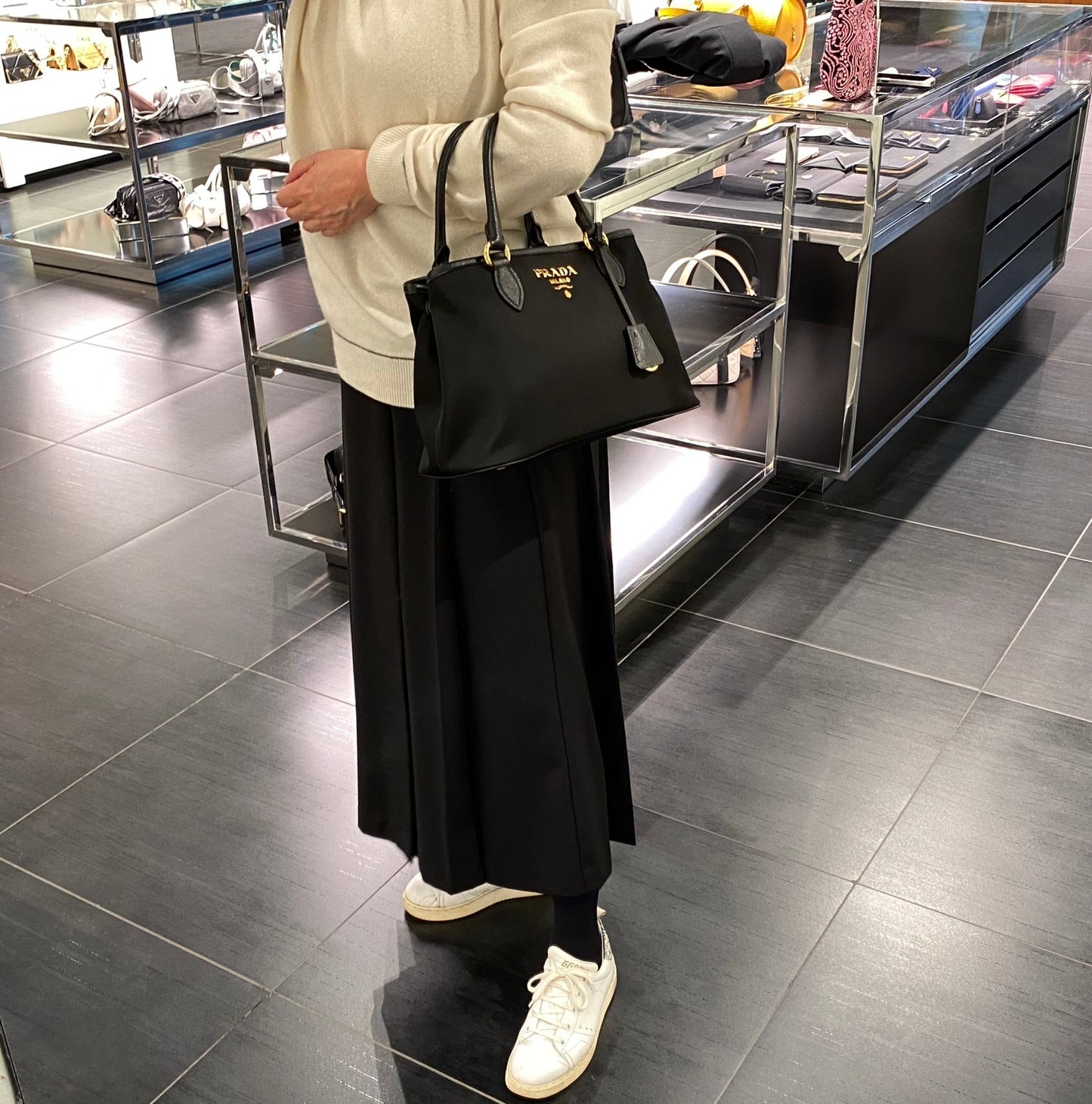 ★PRADA★1BA173　Re-Nylonショルダーストラップ付バッグ