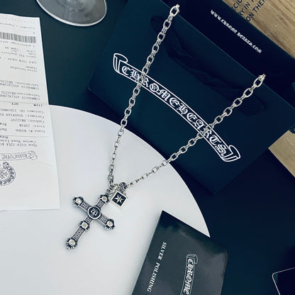 【CHROME HEARTS】クロムハーツ、新しいネックレス万能シンプルファッションオーナメント