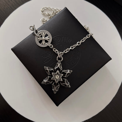 【CHROME HEARTS】ネックレス、新しいネックレス万能シンプルファッションオーナメント