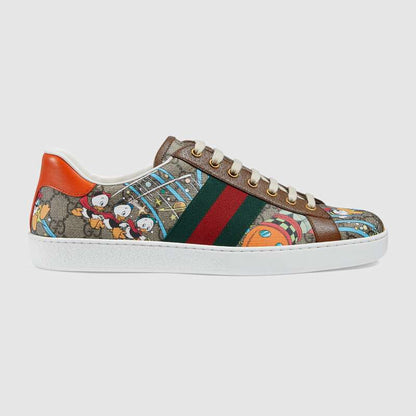 【GUCCIx DISNEY】ドナルドダック メンズ スニーカー