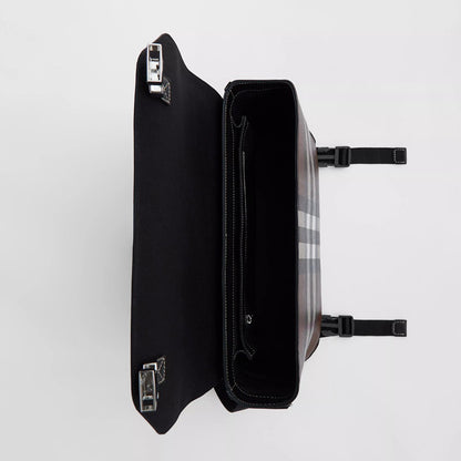 【BURBERRY】バーバリー チェック ラージメッセンジャーバッグ