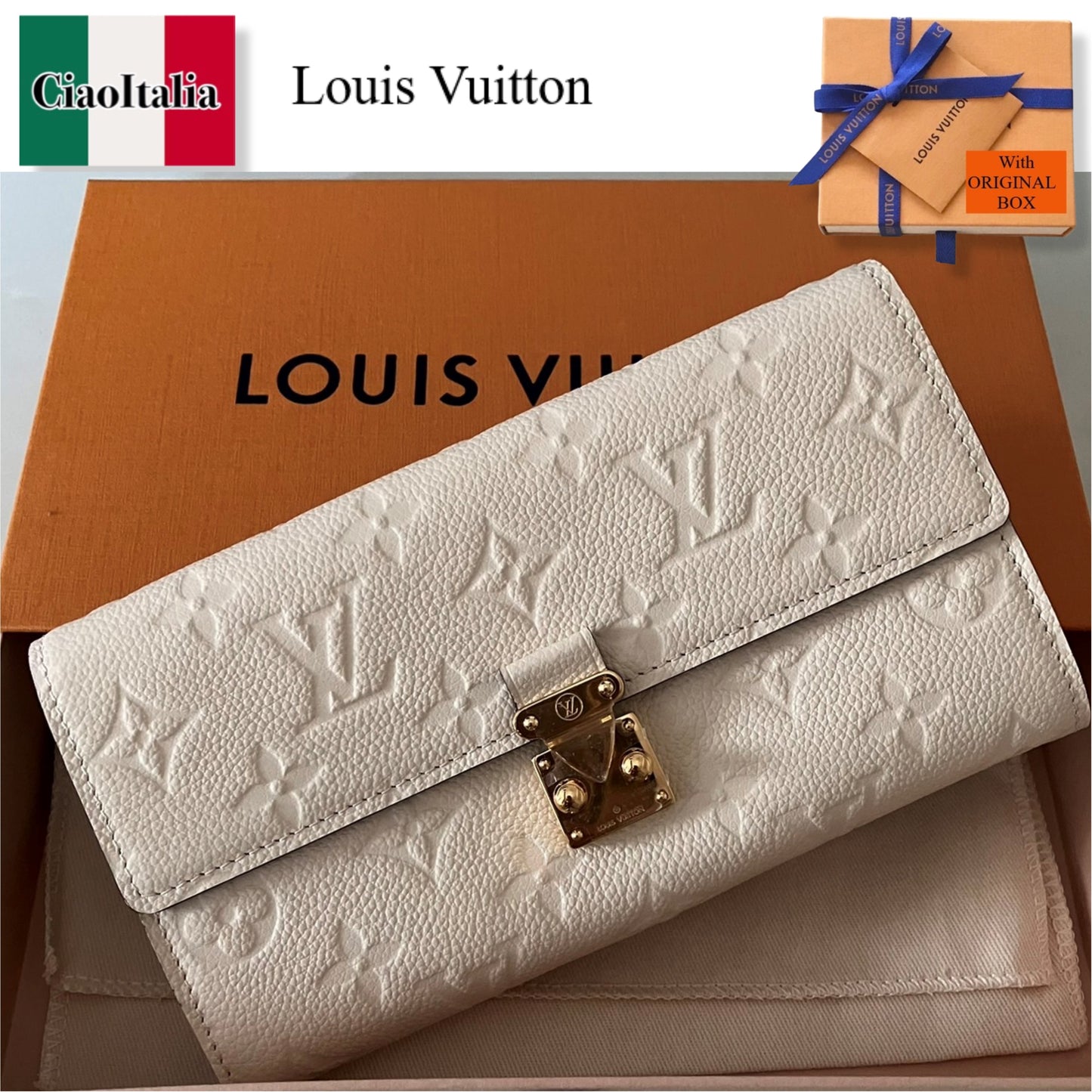LOUIS VUITTON ポルトフォイユ サラ メティス M83276