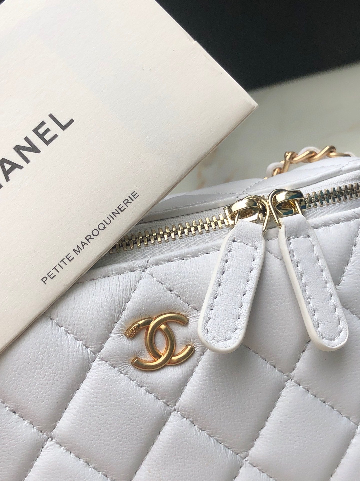 Chanel Classic Vanity 22C Bag with Chain AP2303