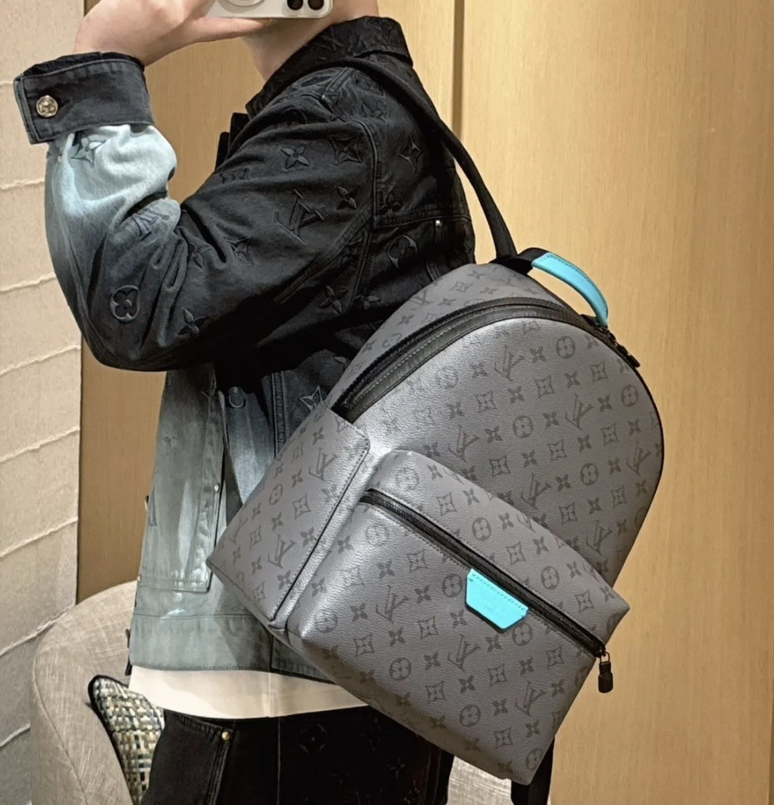 【ターコイズが映える！】LV ★ディスカバリーバックパック PM