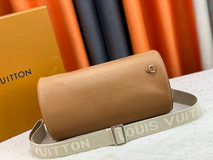 Louis Vuitton◇SoftPolochon ソフト筒型バッグ M46691