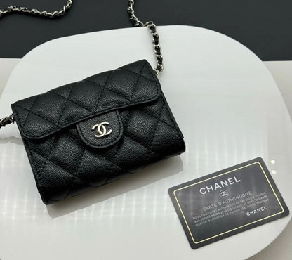 Chanel クラシック チェーン イブニング バッグ ラムスキン AP0238