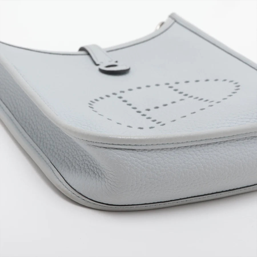 エルメス エブリンTPM アマゾン トリヨンクレマンス ブルーペール シルバー金具