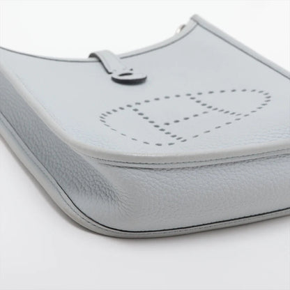 エルメス エブリンTPM アマゾン トリヨンクレマンス ブルーペール シルバー金具