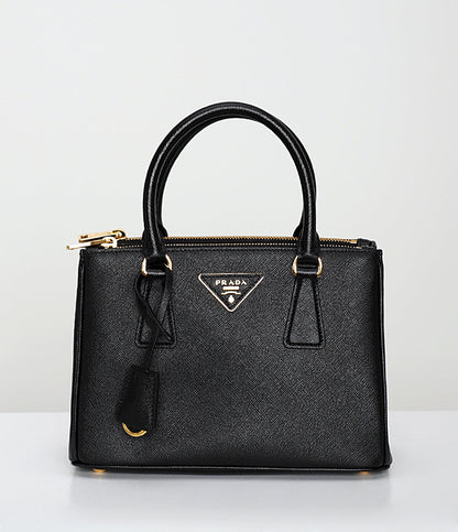 PRADA ガレリア サフィアーノレザー スモールバッグ