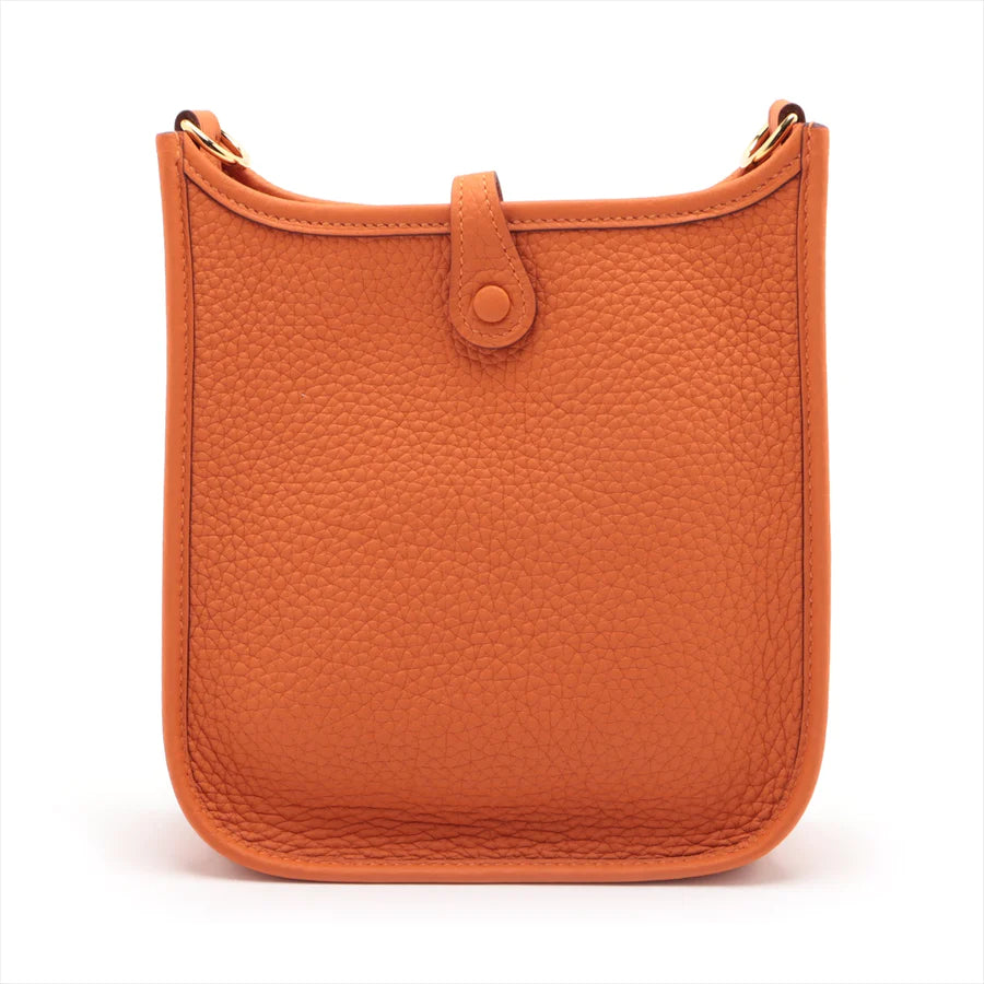 エルメス エブリンTPM トリヨンクレマンス オレンジ ゴールド金具