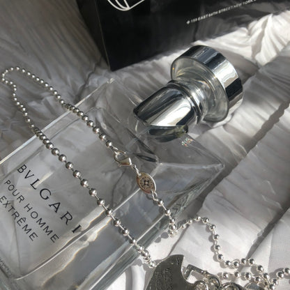 Chrome Hearts(クロムハーツ)3段ソードとホーリーソードサンスクリットペンダントネックレス