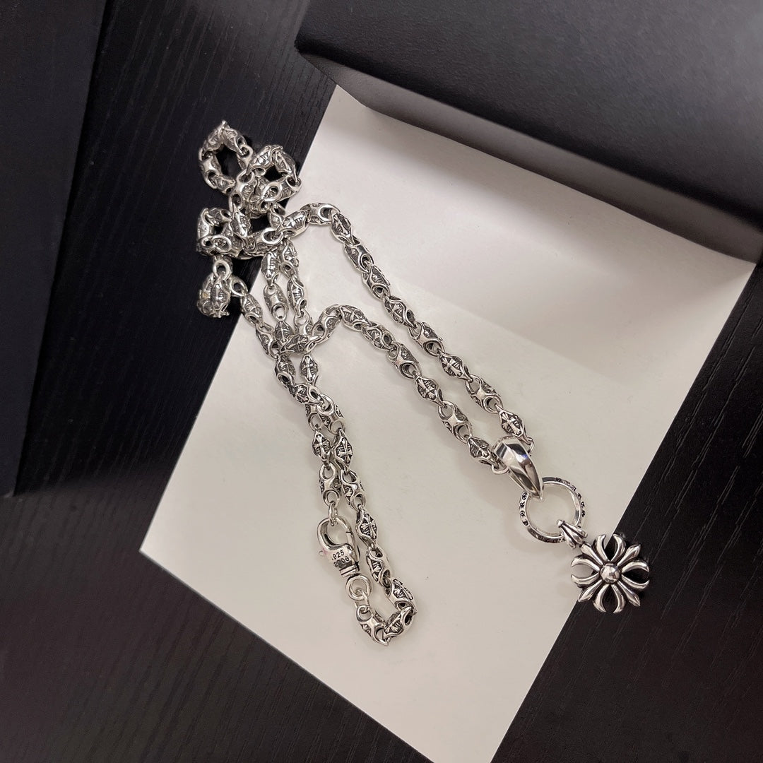 【CHROME HEARTS 】ネックレス、新しいネックレス万能シンプルファッションオーナメント