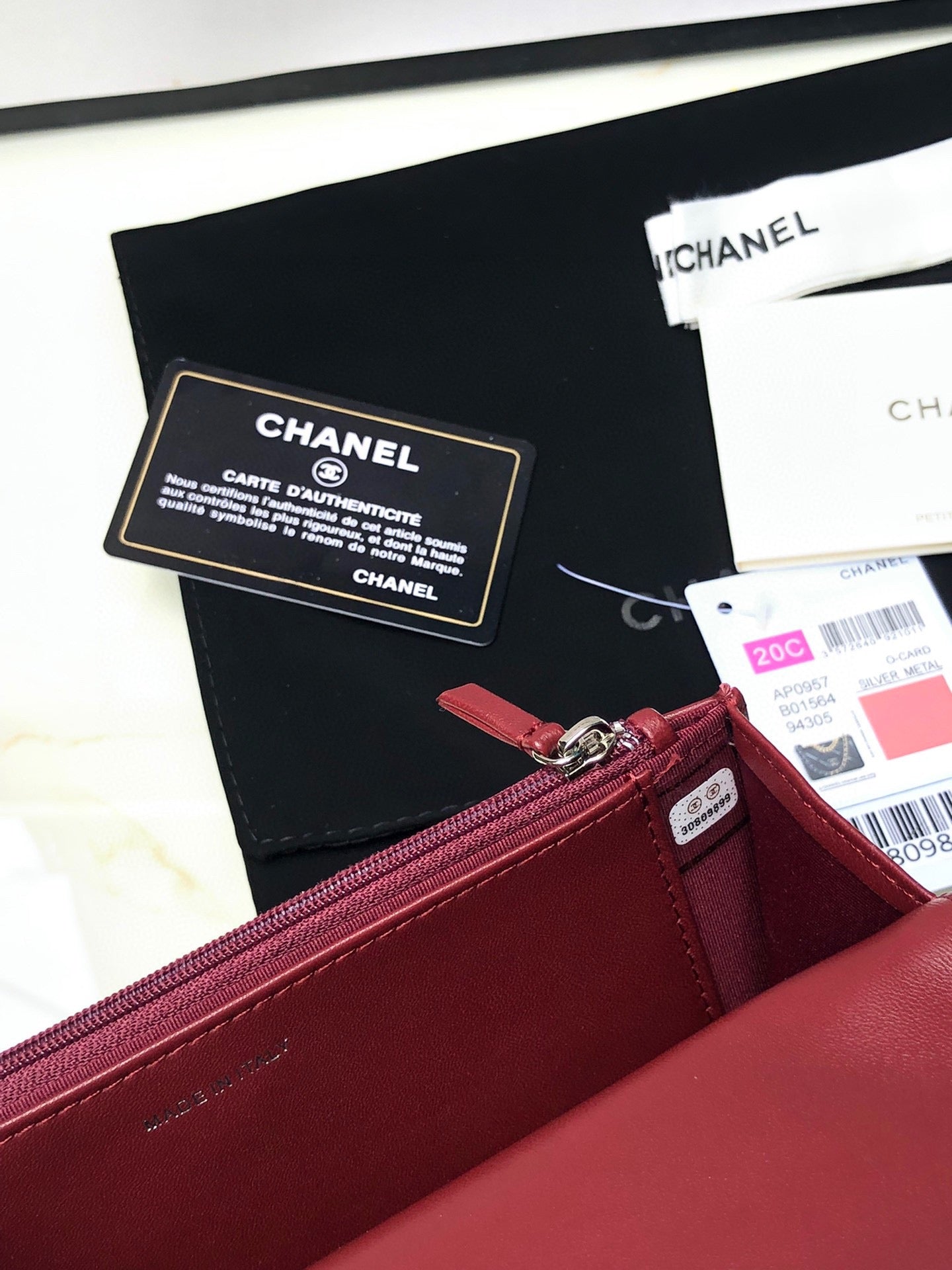 CHANEL 19 WALLET ON CHAIN 0957