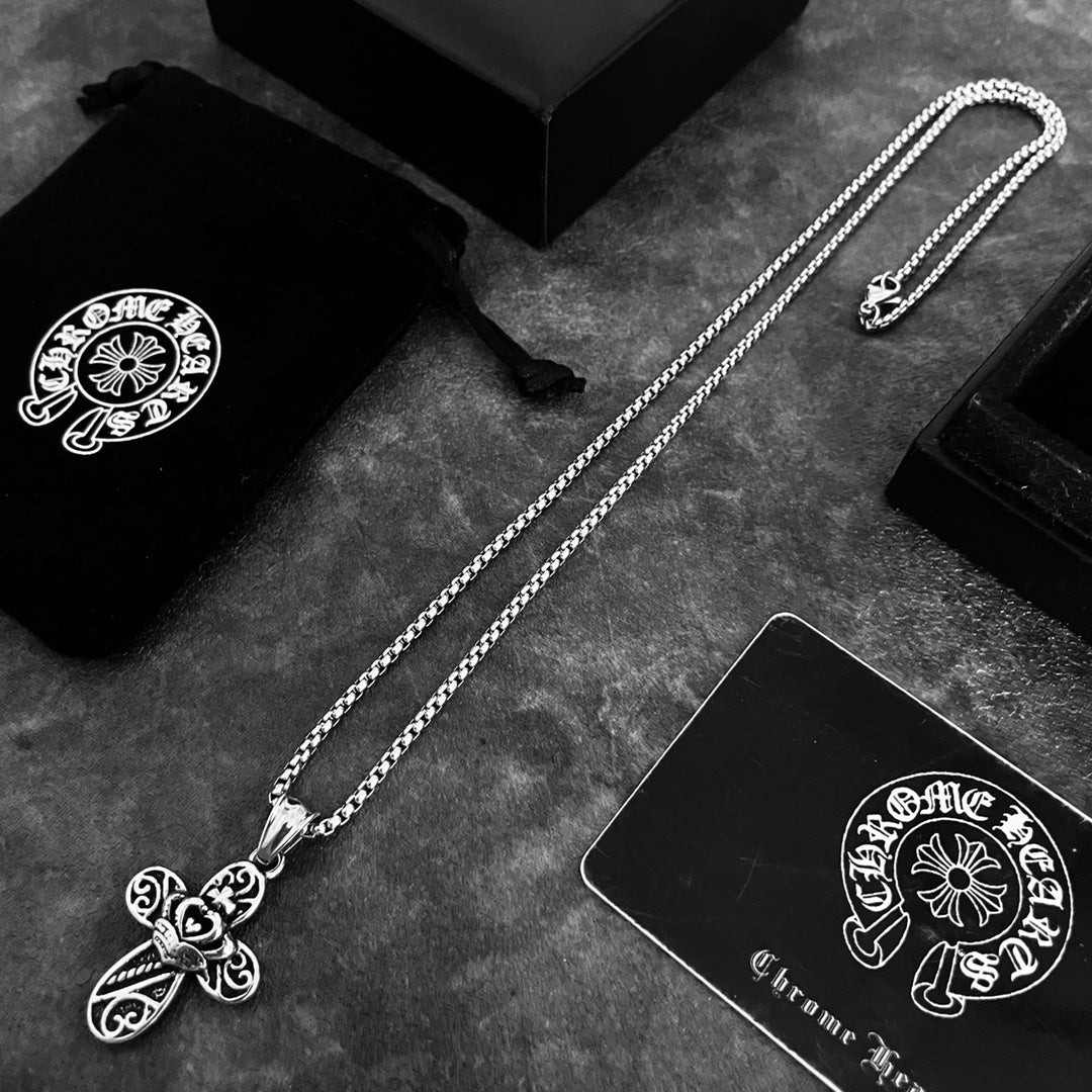 【CHROME HEARTS 】ネックレス、新しいネックレス万能シンプルファッションオーナメント