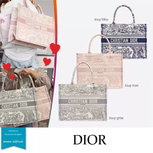 DIOR トワル ドゥ ジュイ スモールトートバッグ