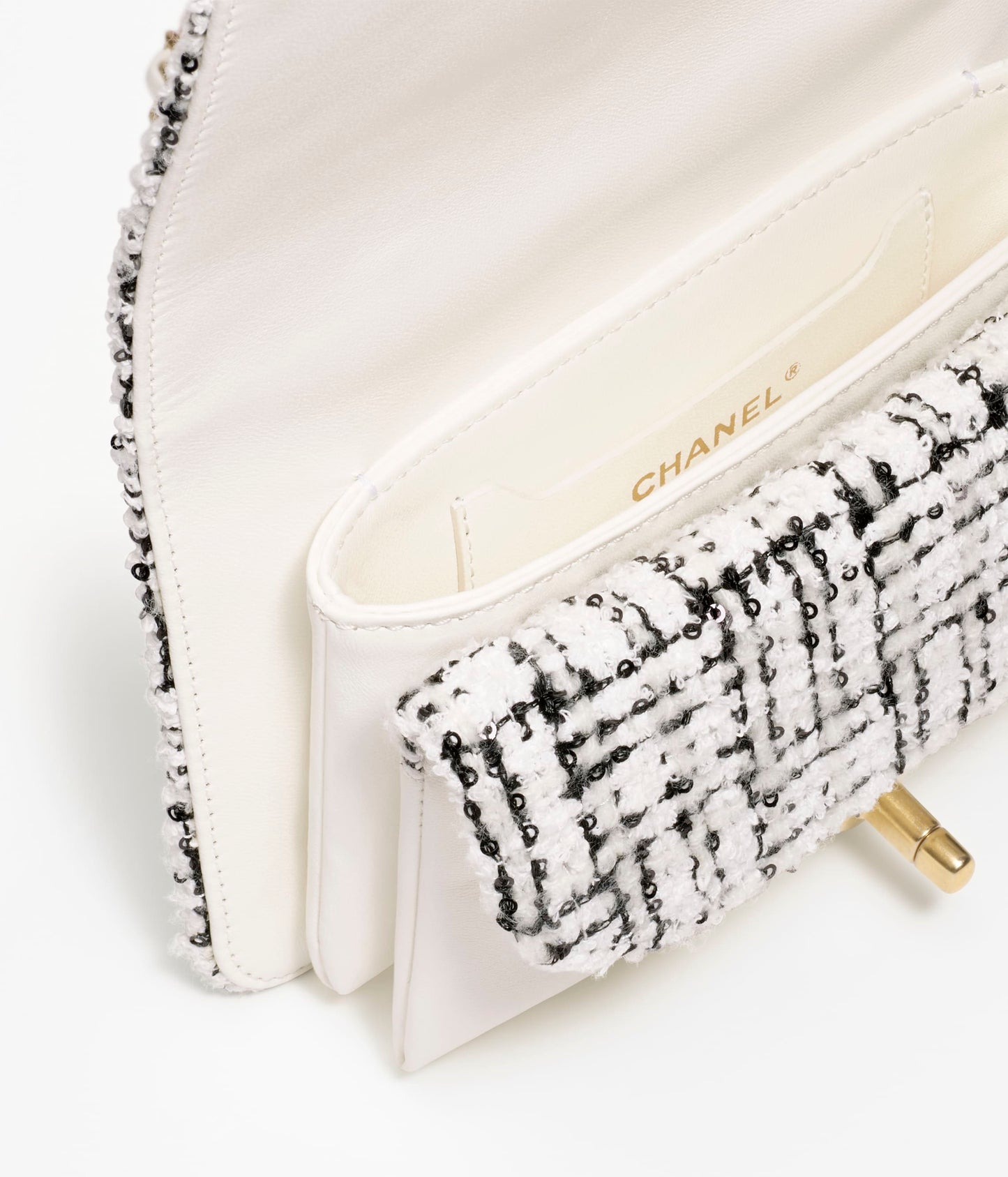 トップハンドル ミニ フラップ バッグ