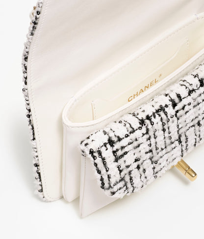 トップハンドル ミニ フラップ バッグ