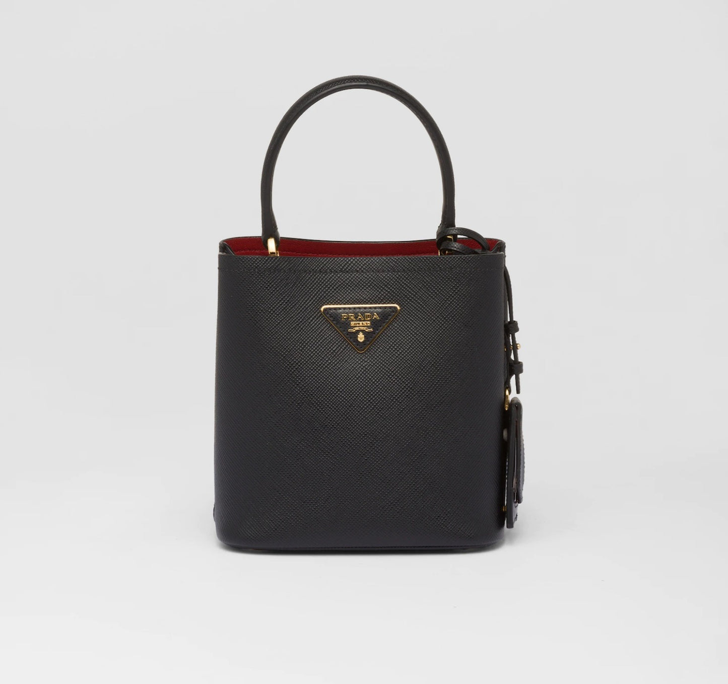 PRADAパニエ サフィアーノレザー スモールバッグ