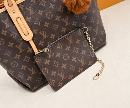 Louis Vuitton 新しいポータブル 58111 ショッピング バッグ