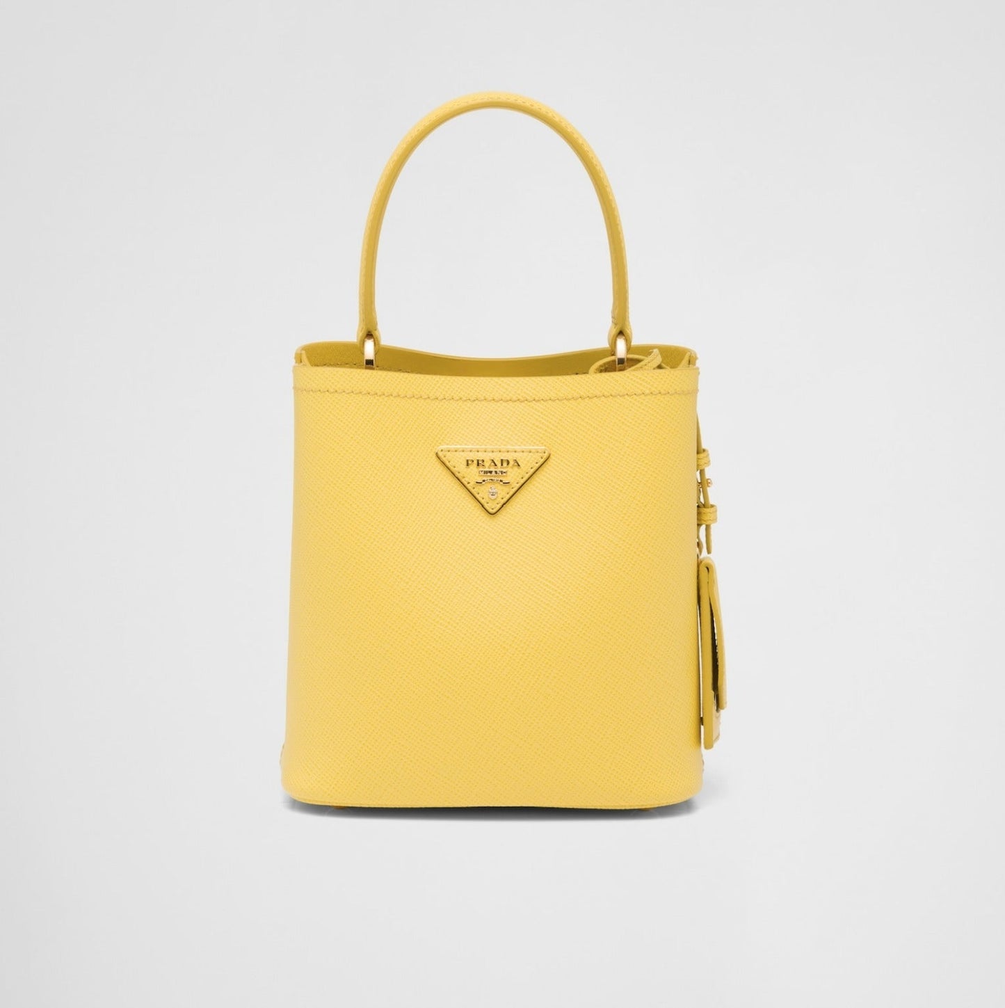 PRADAパニエ サフィアーノレザー スモールバッグ