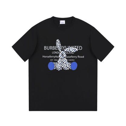 🔥2 つのうち 1 つが無料になります🔥🔥【Burberry】バーバリー )半袖 男女兼用、ご好評に付き再入荷！