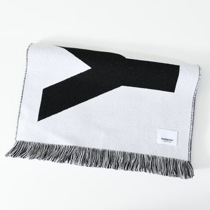 BURBERRY ロゴウールジャガードマフラー 190*35cm