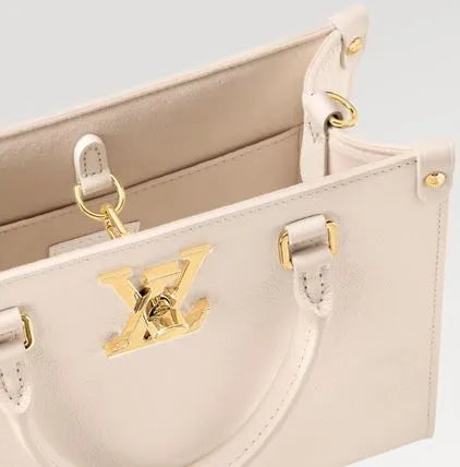 23AW 新作 Louis Vuitton ロック＆ゴーバッグ 黒 ホワイト ロゴ