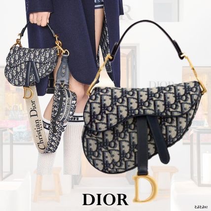 【DIOR】ディオール オブリーク  SADDLE ミニバッグ