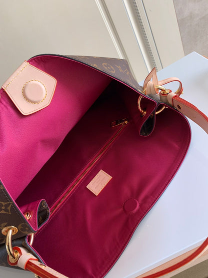 【Louis Vuitton】ヴィトン財布に合うトートバッグモノグラムダミエグレースフルPM【バッグ】