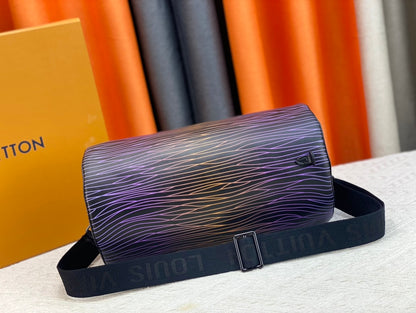 Louis Vuitton◇SoftPolochon ソフト筒型バッグ M46691