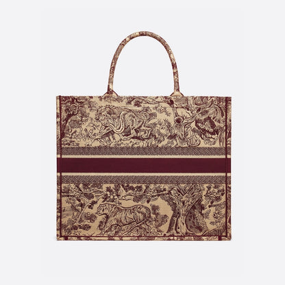【DIOR】入手困難！セレブ芸能人御用達・ロゴ アニマル 刺繍 バッグ トート 選べる4色