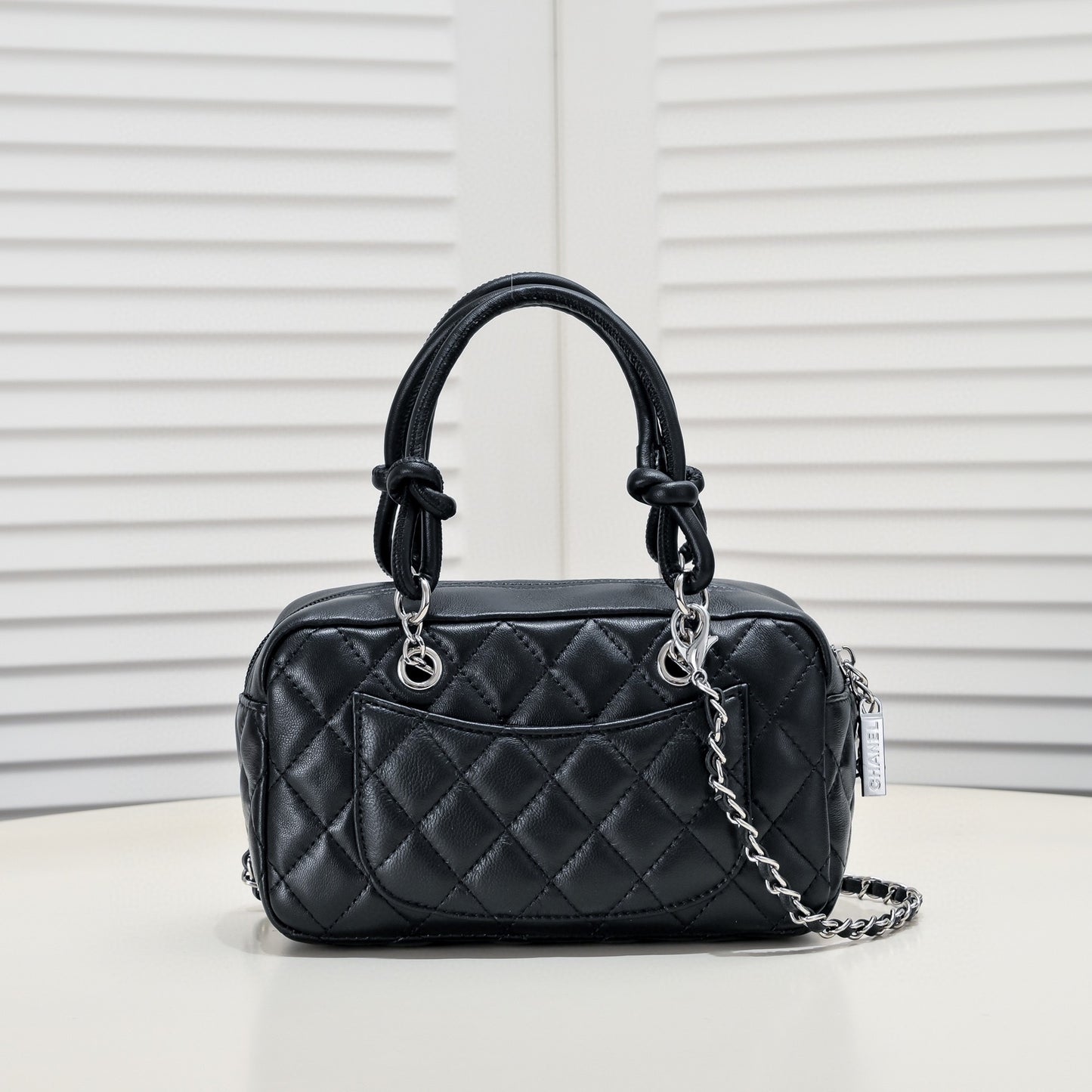 CHANEL A9117 SMALL bowling bag