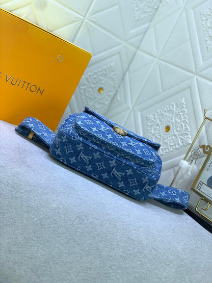 LouisVuitton モデニムベルトバッグ M95347