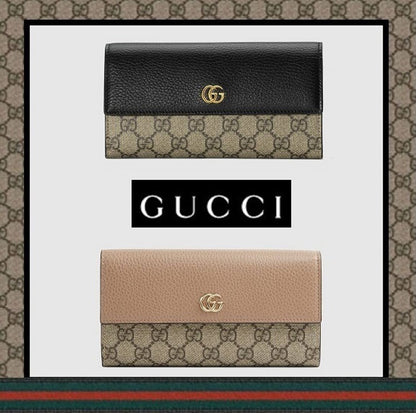 人気商品★GGマーモント・レザー コンチネンタルウォレット