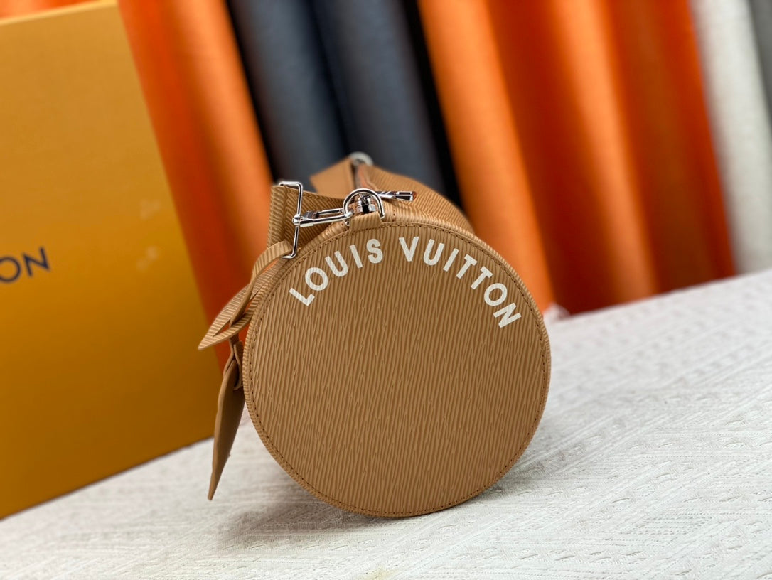 Louis Vuitton◇SoftPolochon ソフト筒型バッグ M46691